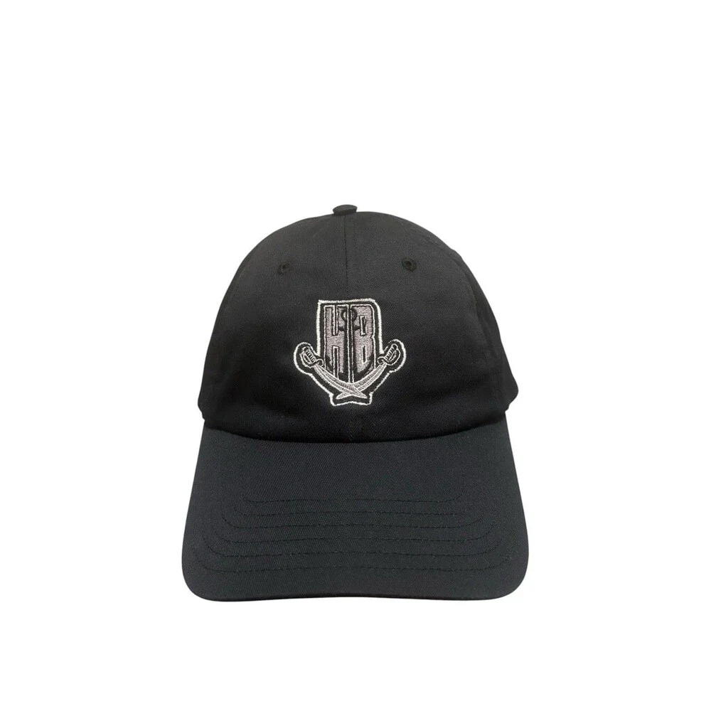 Under Armour 'HB' Crossed Swords Shield Black Strapback Hat